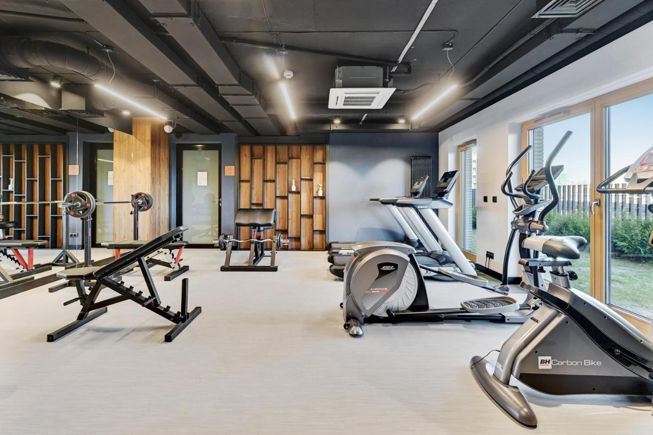 Nadmotlawie Riverside - Sauna, Gym & Parking By Downtown Apartments غدانسك المظهر الخارجي الصورة