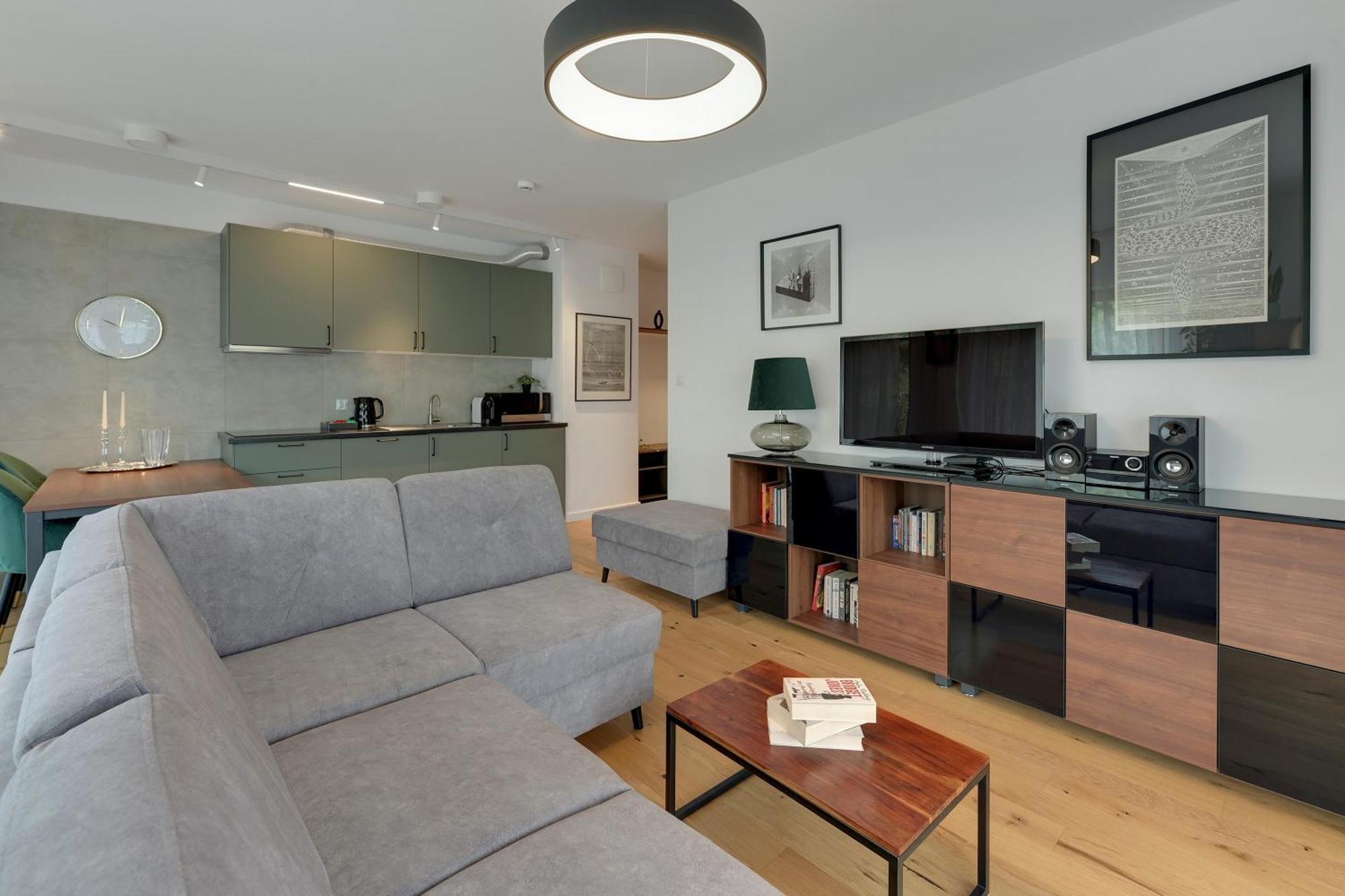 Nadmotlawie Riverside - Sauna, Gym & Parking By Downtown Apartments غدانسك المظهر الخارجي الصورة