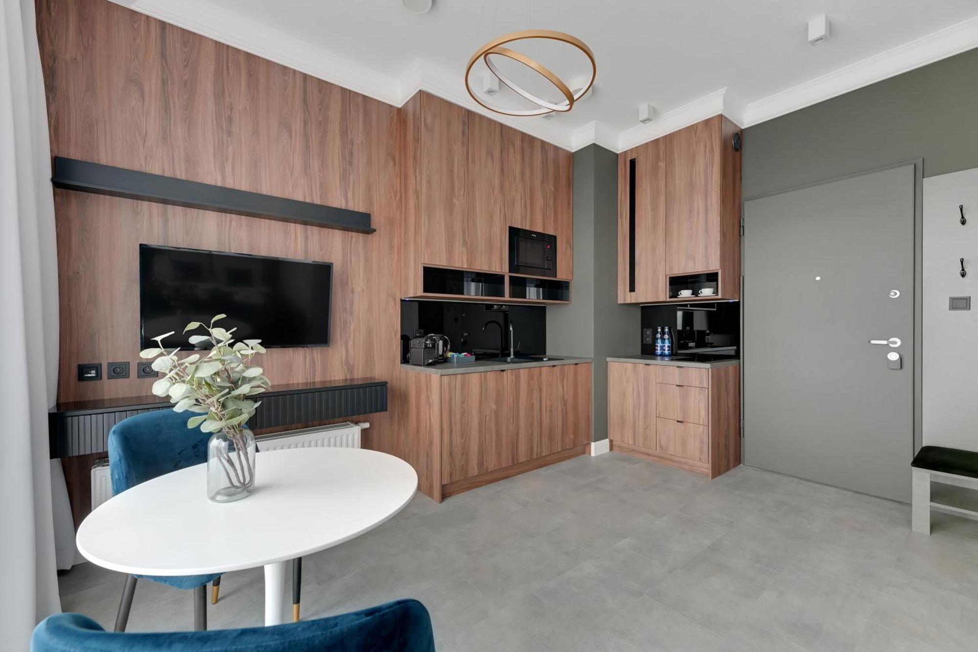 Nadmotlawie Riverside - Sauna, Gym & Parking By Downtown Apartments غدانسك الغرفة الصورة