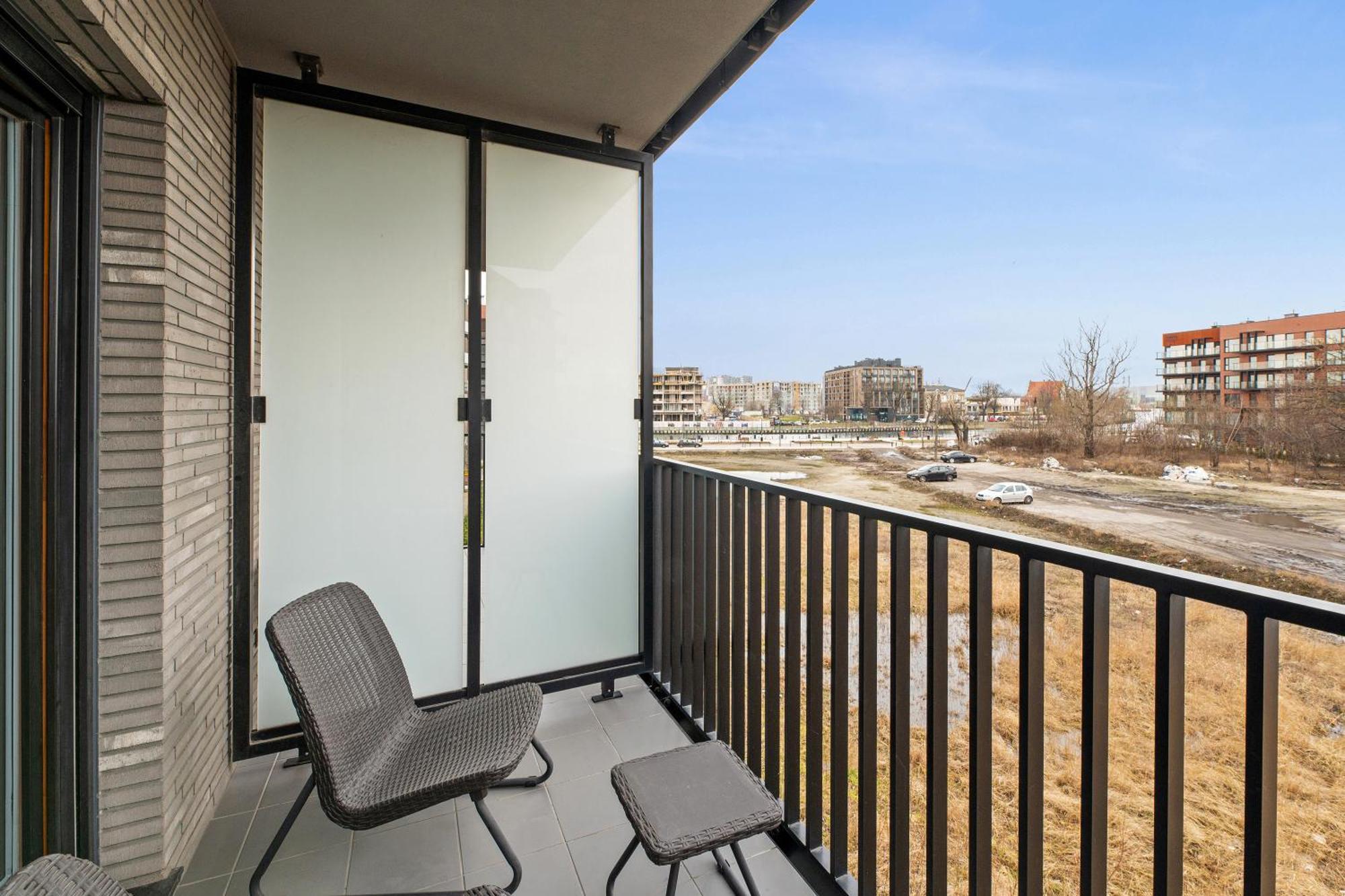 Nadmotlawie Riverside - Sauna, Gym & Parking By Downtown Apartments غدانسك الغرفة الصورة